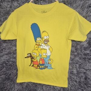 The Simpsons Yellow Kids T-Shirt